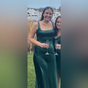 Emerald Green Bridesmaid Dress